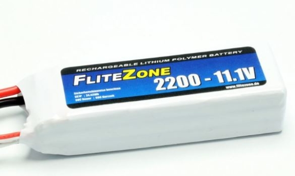 C6479 LiPo Akku FliteZone 2200 - 11,1V + XT60